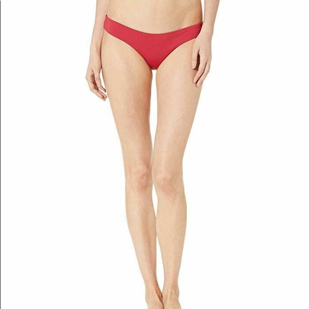 NWT L*Space Sandy Bikini Bottom, Strawberry, XL